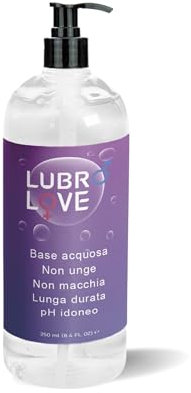 Lubrificante vaginaleGel lubrificanti sessuale lubrificante intimo a base d'acqua 250 ML Uomo Donna, no parabeni Validato PH neutro dilatatore non unge Elimina la Secchezza regalo di coppia