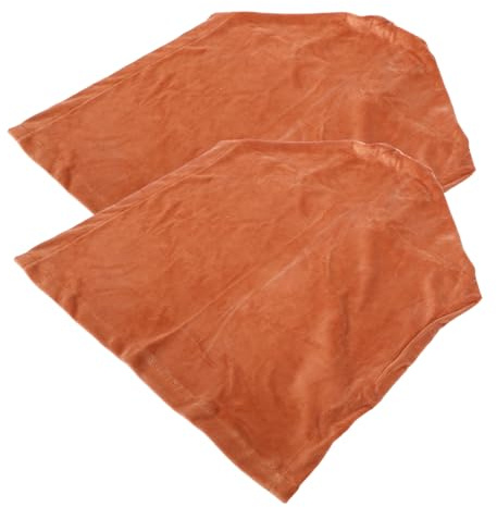 Amosfun 2pezzi Copribracciolo Per Divano Copribracciolo Protettivo Asciugamano Per Braccioli Protezione Per Braccioli Colore Cammello Elastico