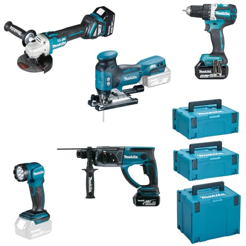 Makita Akku Spezialset LXT 18V DLX5066TJ