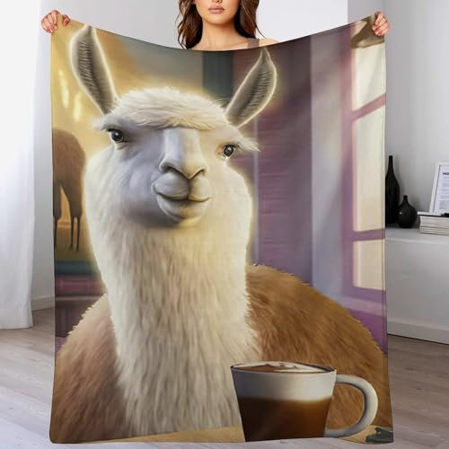 PAZZK Manta Camello, Manta Pelo Flannel Mullida Súper Cálidas, Manta Sofa, Manta Franela Extra Suave, Manta para Sofa, Sobrecama, Manta（180×200cm）