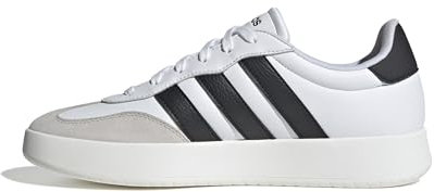 adidas Herren BARREDA Shoes Schuhe, Cloud White/Core Black/Grey One, 46 2/3 EU