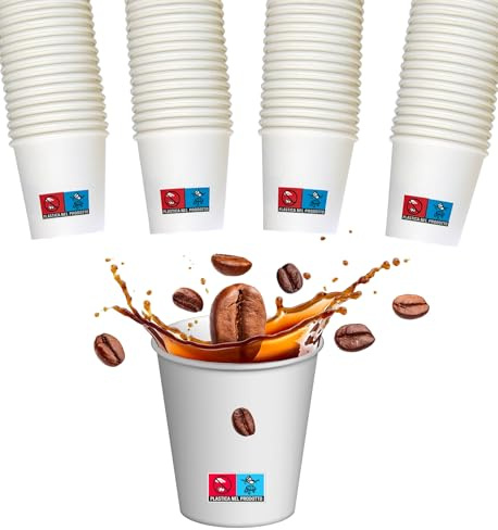 SWEEPING,3000 Bicchierini Caffè monouso,tazzine caffe in carta da 75ml