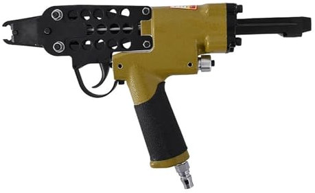 Grapadora neumática, Grapadora neumática para tapi Clavadora de anillos tipo C neumática SC7E, grapadora de jaula, alicates de anillo, herramienta clavadora, pistola de clavos neumática