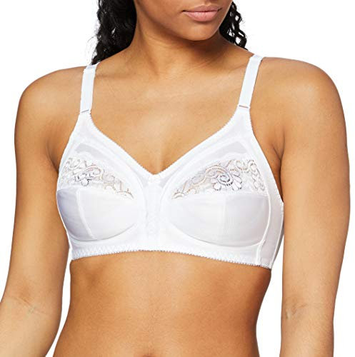 Triumph Womens Claudette 104 N X Bra, White, 34C UK