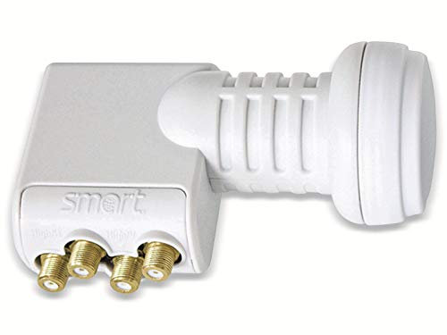 Smart Technologies Quatro Universal TQ Low Noise Block downconverter (LNB) 11.7-12.75 GHz White