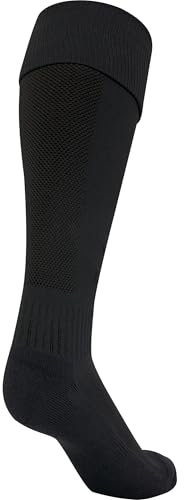 Hummel Unisex Kinder Hmlessential Football Sock, BLACK/BLACK, 27-30 EU