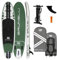 BRUNELLI 10.8 Woven X Fusion Double Layer iSUP Board aufblasbar Stand Up Paddle 325cm grün