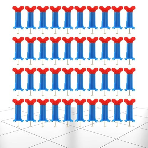 Livellatori Di Piastrelle Per Installazione A Pavimento E Pareti - Strumenti Di Livellamento 40X Con Zeppe Composti Di Livellamento Del Pavimento Riutilizzabili | Design Di Viti Interne Per La Casa