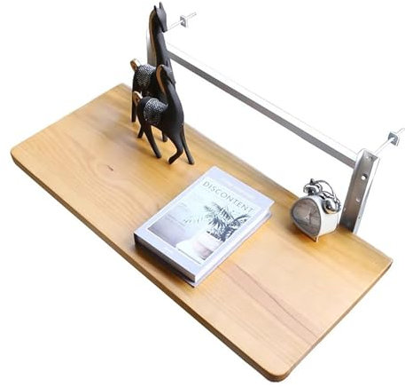 Balkongstativ för räcken, balkonghängbord, balkongskrivbord, hängande bord, fällbart sidobord för utomhusbruk, justerbar, för terrass och tak (100 x 35 cm (39,4 x 13,8 tum)