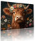 Bœuf Puzzle Adulte 3000 pièces Educa Puzzles Classiques Impossible Fleur Je m'emmerdais Qualité Supérieure Mystery Challenge, avec Inclure Colle, pour Adultes et Enfants Jeu éducatif 81x122cm t-763