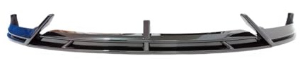 Lyjstore Spoiler paraurti anteriore compatibile con Tesla Model 3 2017 2018 2019 2020 2021 2022 2023, protezione per carrozzeria splitter inferiore nero lucido Auto di ricambio