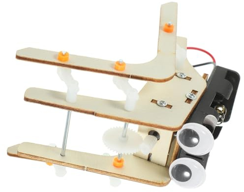 WHAMVOX Kit de Robot Araña de Madera DIY Educativo para Juguete de Ensamblaje Científico para Desarrollo de Habilidades Manualidades de Madera para Aprendizaje Stem
