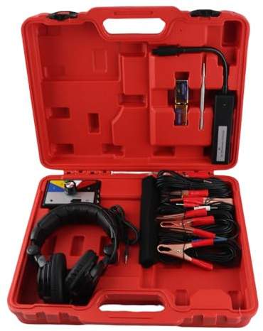 Aumotop Bilchassi Elektroniska Diagnostiksatser Professionellt 6CH Flerkanaligt Instrument för Avkänning Av Onormalt Brus för Bilmekaniker och Entusiaster