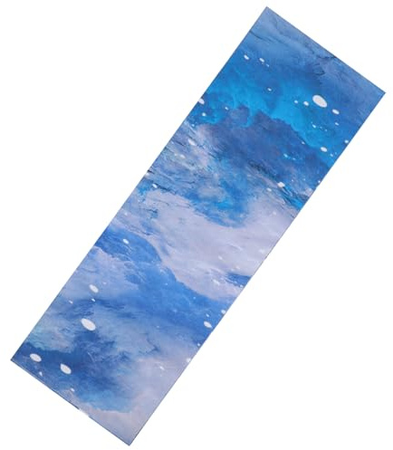 SOPOTUTU Nastro Antiscivolo per Skateboard a Fantasia, Grip Tape Adesivo in Carta Vetrata Resistente ad Alte Prestazioni, Accessorio per Tavola da Skate Applicazione Semplice per Uso