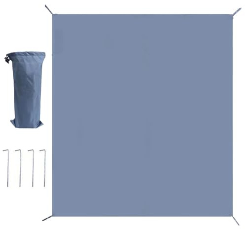 Tappetino Per Tenda - Tessuto Oxford Impermeabile Ad Asciugatura Rapida Portatile | Tappeto Per Tenda Da Campeggio Ispessito | Per Escursioni A Piedi Prato Picnic Patio Terrazza Portico Balcone Cortil