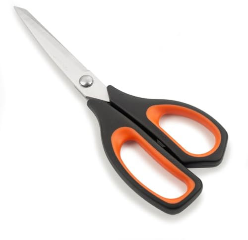 ARCOS Prochef Tijeras de Cocina Profesional en Acero Inoxidable 235mm y Mango de Polipropileno. Tijeras para Cortar y Separar Huesos. Color Negro