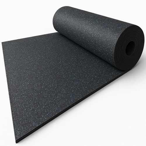 Floordirekt Esterilla protectora de goma granulada 5 mm 8 mm 10 mm 20 mm hasta 10 metros de longitud (100 x 125 x 0,5 cm)