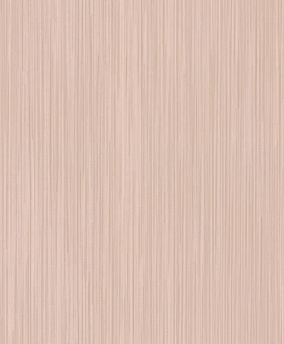 Erismann 10252-11 Papier peint intissé Motif rayures Marron