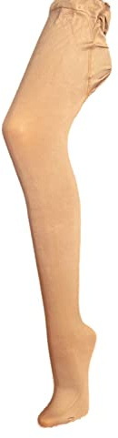 Generic FIORE OUVERT 20/80 Medias con abertura entrepierna abierta costura plana 20/80 DEN S-XXL, 80DEN Nude, XL