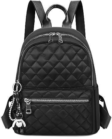 Aucuu Rucksack Damen Klein, Wasserdicht Rucksäcke Daypacks, Nylon Reiserucksack, Anti-Thef Arbeitsrucksack, Casual Daypack, Rucksacktasche für Reisen Arbeit Wandern