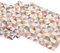 Selfitex Bunter Tischläufer 30x140, edle Tischdeko für Geburtstag, Hochzeit, Party, buntes Tischband, Table Runner, dekoratives Muster, gewebter Stoff, waschbares Tischtuch (Indian Triangle)