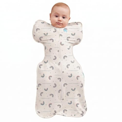 Love to Dream Pañuelos, saco de dormir para bebés, pañales autocalmantes para recién nacidos, dormir más tiempo, ajuste ceñido ayuda a calmar el reflejo de susto y suministros para recién nacidos para