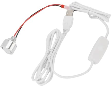 SIXRUN LED-Spotlight, Foco Regulable sin Escalas 80LM 4000K 1W USB LED para Arte Mural, Joyería, Pinturas