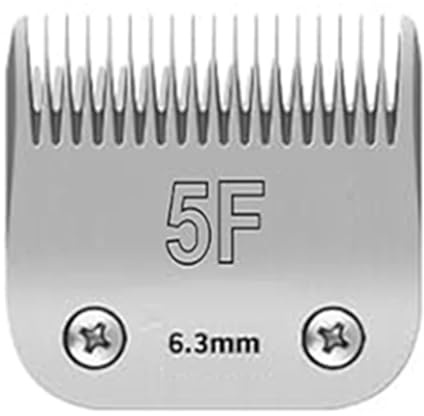 5F Abnehmbarer Scherkopf For Hundehaarschneidemaschinen, Kompatibel Mit Den Meisten Modellen Von Oster, A5, Wahl Und KM, Schnittlänge 6,3 Mm (1/4 Zoll), Leicht Zu Reinigen(1pcs)