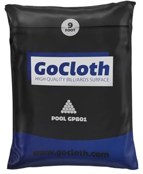 Tapis de Billard Pool GoCloth GP801 Set prédécoupé - King Blue