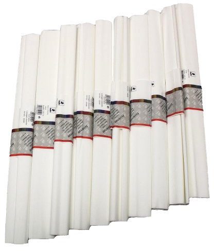 Krepp Papier 50 x 250 cm, verschiedene Farben(weiß), 1 Stueck(10 Rolle)