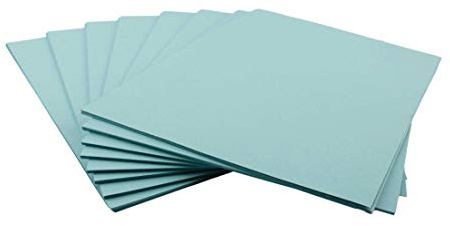House of Card & Paper A3 160 gsm pastellblå färgat kort (paket med 50 ark)