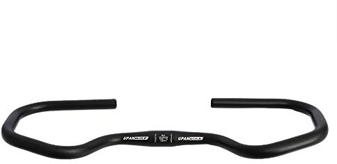 UPANBIKE Bicycle Butterfly Handlebar 25.4mm 31.8mm Cycling Handlebar with Sponge Grips Bike Rest Bar For MTB,Road Bike, Mountain Bike(φ31.8mm)