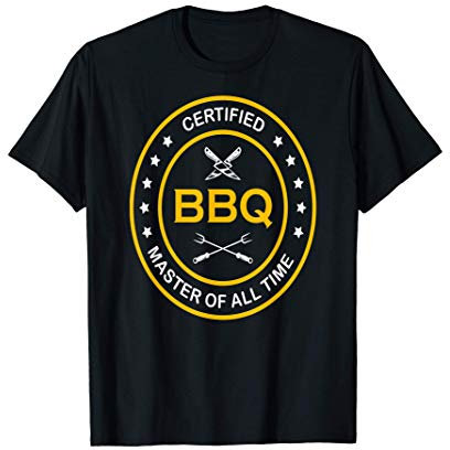 BBQ Barbecue Grill Grilling Grill Master Swivel Season Apron T-Shirt