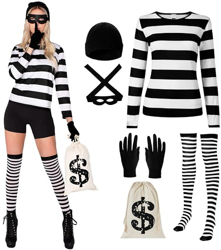 Spooktacular Creations Adult Women Robber Girl Costume