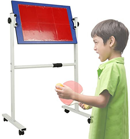 Bordtennis återboundbräda Träningsbräda För Bordtennis För Vuxna Barn, 44 Tum Hög Professionell Ping Pong Rebound Board, Träningsbaffla För Pingisbord