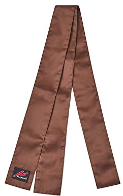 Playwell Martial Arts Grading Satin Kung Fu Sash - Marrón
