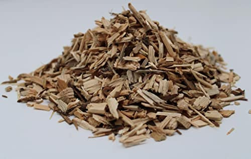 TR-FLAMES Feine Hackschnitzel für Ofen Rindenmulch für Garten Hochbeet Holz Pflanzen Einstreu Holzhackschnitzel Grob Holzschnitzel Streu Beet Abdeckung Deko Abdeckung (80L)