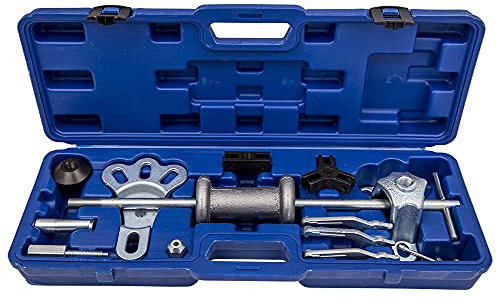maXpeedingrods 19PCS Slide Hammer Puller Kit Front Wheel Axle Bearing Hub Remover Tool Set