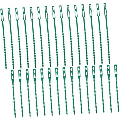INOOMP 200stücke Pflanzenbinder Für Garten Wiederverwendbare Gartengurte Zum Befestigen Von Pflanzen Flexible Blumenbefestigung Für Obst Und Gemüse