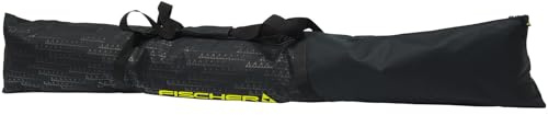 Fischer Skicase ECO XC Sac à skis nordiques durable léger et pliable 210 cm de long avec poignées Capacité 1 paire de skis