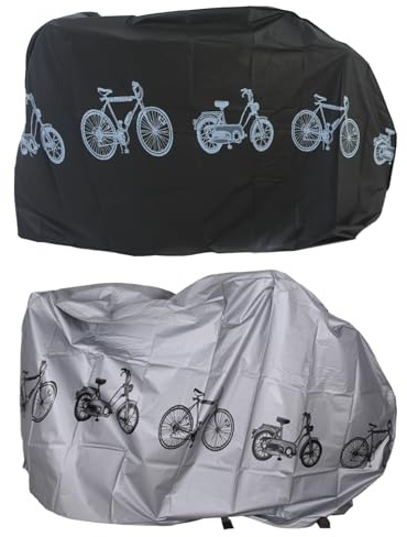 Funda Para Bicicleta Exterior Impermeable, 200 X 110 Cm Antipolvo, Protección UV, Protección Contra La Lluvia Para Bicicleta, lonas Impermeable Para Bicicletas, Garaje Al Aire Libre