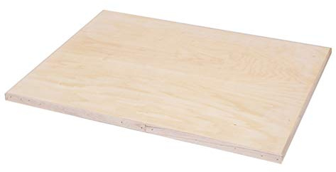 EXCEART A3 Wooden Drawing Board for Artists & Students, 8K Basswood Sketching Board with Smooth Surface for Sketching, Painting and Outdoor Use (45x30x1.8cm)