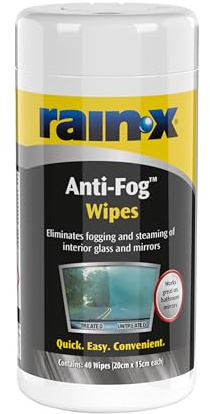 Rain-X Salviette Antiappannante Auto Vetri, 40 Unità