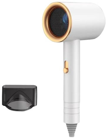 Journeyside Asciugacapelli Professionale, Asciugacapelli Ionico 1200 W, Asciugatura Rapida, 4 Temperature/3 Velocità, Protezione dal Surriscaldamento, Adatto per Saloni di Bellezza Domestici