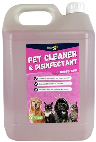 FRESH 365 Bubblegum Fragrance Pet/Kenel Disinfectant (4 x 5 litre)