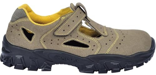 COFRA Sicherheitssandale New Brenta S1P Sandalias de Seguridad Unisex Adulto, Negro, 43 EU