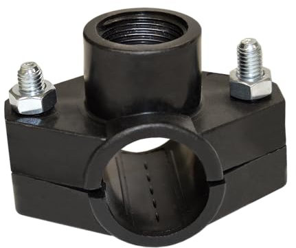 S&M 726460 - Collier Simple de Ø 32 mm avec raccord fileté Femelle 3/4 | Idéal pour dériver des tuyaux d'arrosage enterrés ou Placer des arroseurs ou des diffuseurs