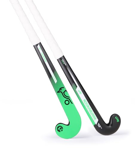 Kookaburra Neon Blue Hockey Stick, Bastone Gioventù Unisex, Nero, 22 Light