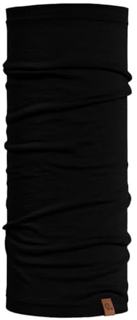 menique Lång halsdamask 100 % merinoull – ett lager andningsbar halsduk, multifunktionell halsvärmare, unisex bandana halsduk för män och kvinnor, mjukt ansiktsskydd med UV- och kallt väderskydd