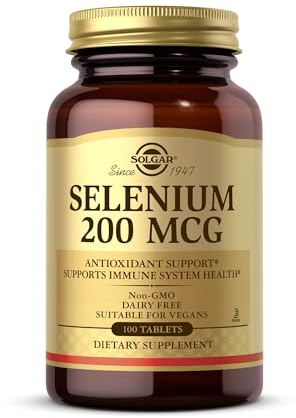 Selenium 200mcg Solgar 100 Tabs